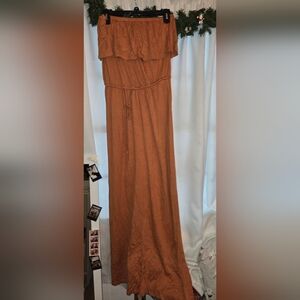 Forever 21 Strapless Maxi Dress